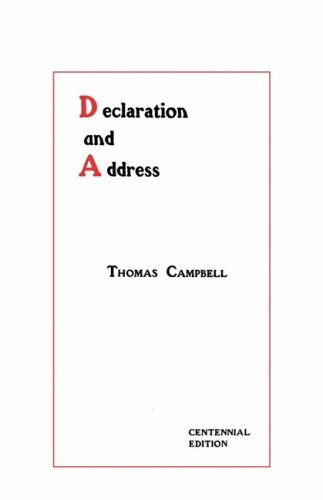 Declaration and Address – Centennial Edition